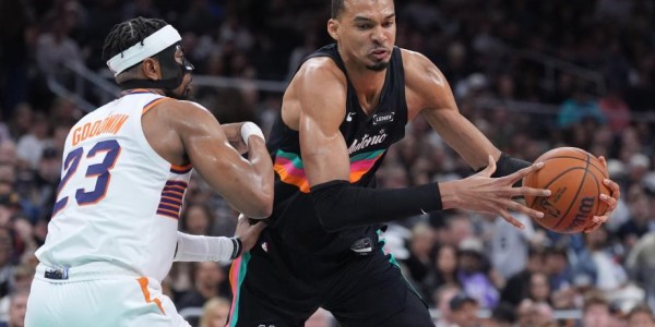 体育数据-文班亚马17+11格林26分 马刺轻取太阳迎来7连胜